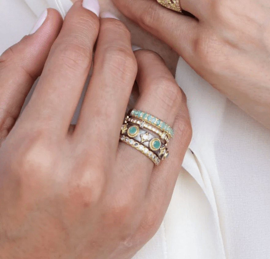 Armenta Rings Grandiderite SS 18K Ring