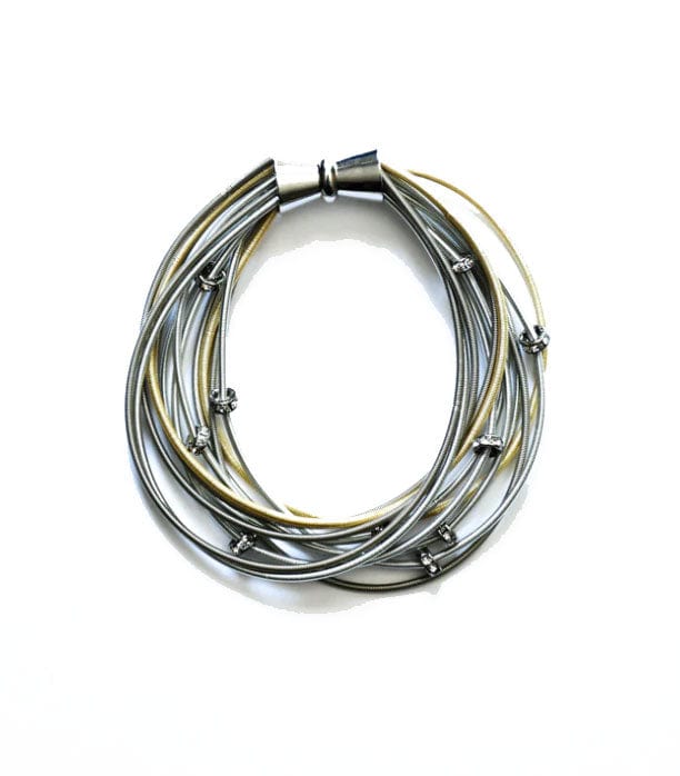 Sea Lily Bracelets Muti-Color Wire & Crystal Bracelet