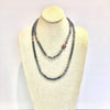 in2Design Necklaces Ulrike Blue Agate Pearl Necklace