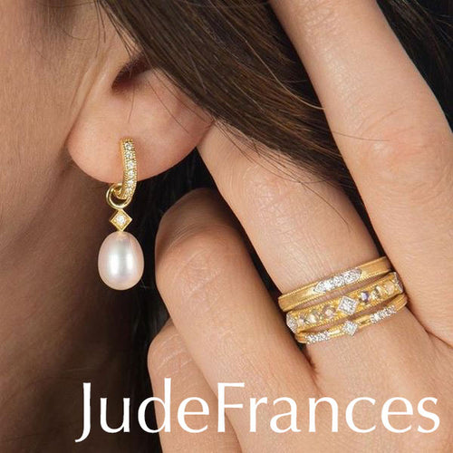 18K Earring Hoops & Charms