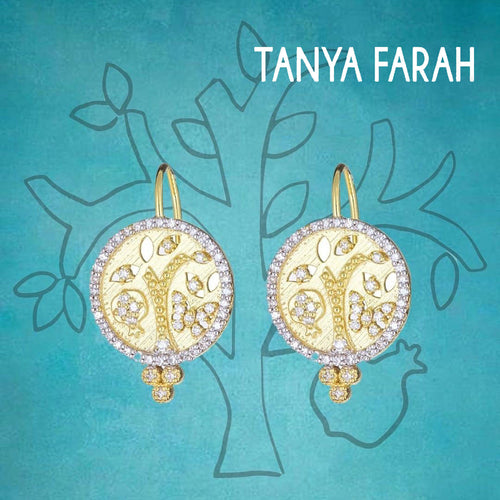 Richly Textured 18K Gold Jewelry