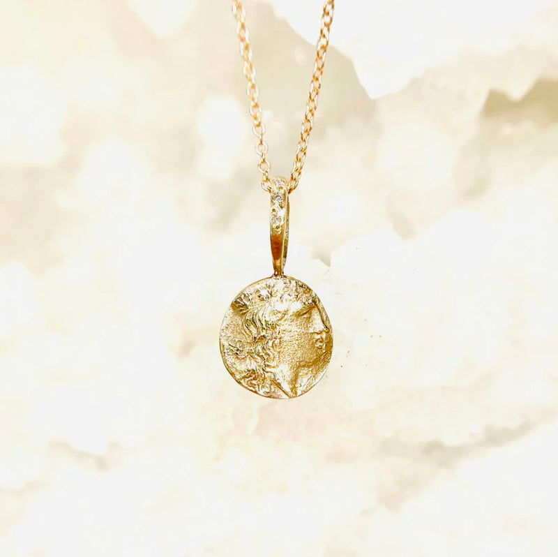 Faith In Yourself 14K/Diam Pendant