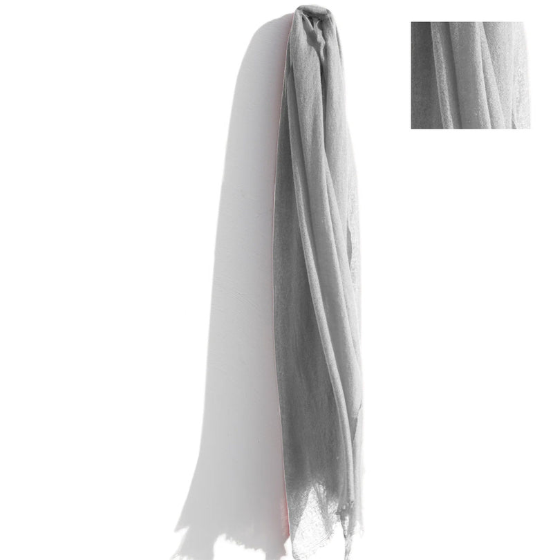 SIlver Cashmere Scarf