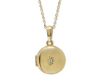 Aztec 14K Mini-Locket