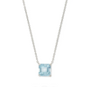 Blue Topaz Sterling Necklace