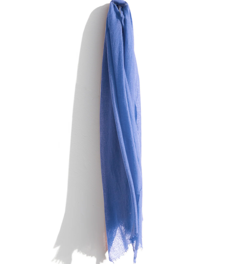 "New Blue" Cashmere Scarf