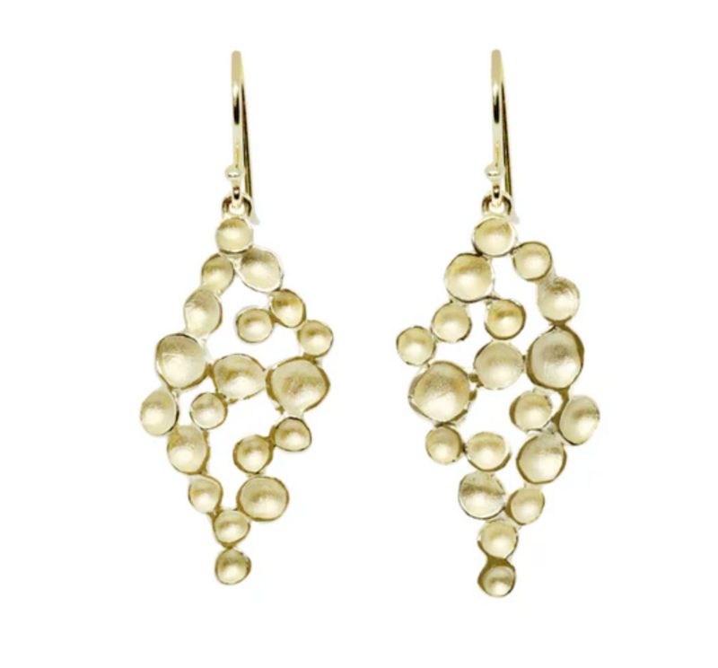 Vermeil Marquis Drop Earrings