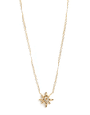 Anzie Necklaces 14K Topaz Starburst Necklace