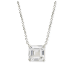 Anzie Necklaces White Topaz Sterling Necklace