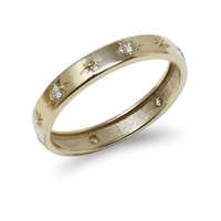 Anzie Rings Diamond 14k Soldera Ring