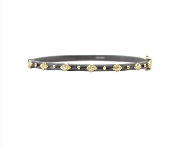 Armenta Bracelets Diamond 18K & Sterling Huggie Bracelet