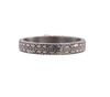 Armenta Rings Rhodolite & Diamond  18k & Sterling Band