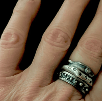 Chikahisa Rings Meditation Sterling Ring 9