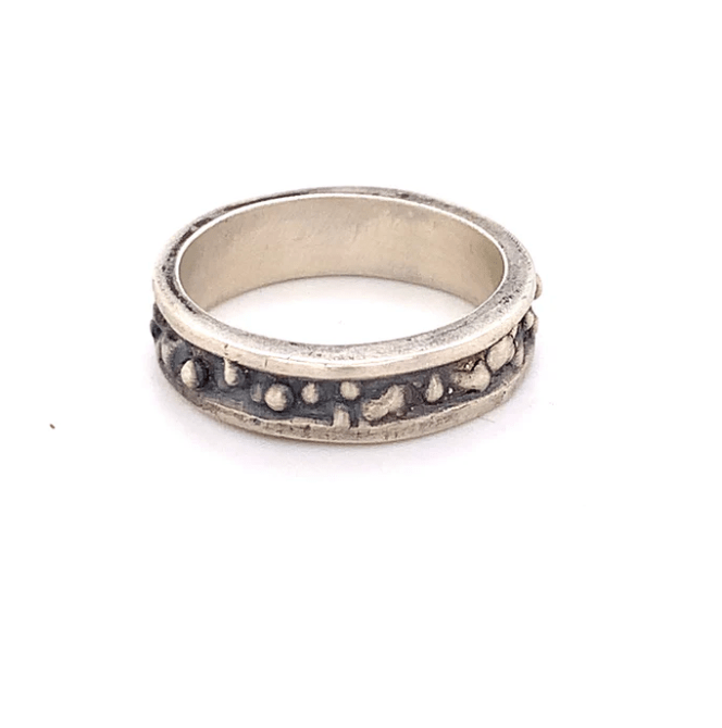 Chikahisa Rings Meditation Sterling Ring 9