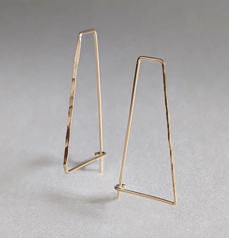 Cindy Liebel Earrings Tall Gold Fill Flera Earrings