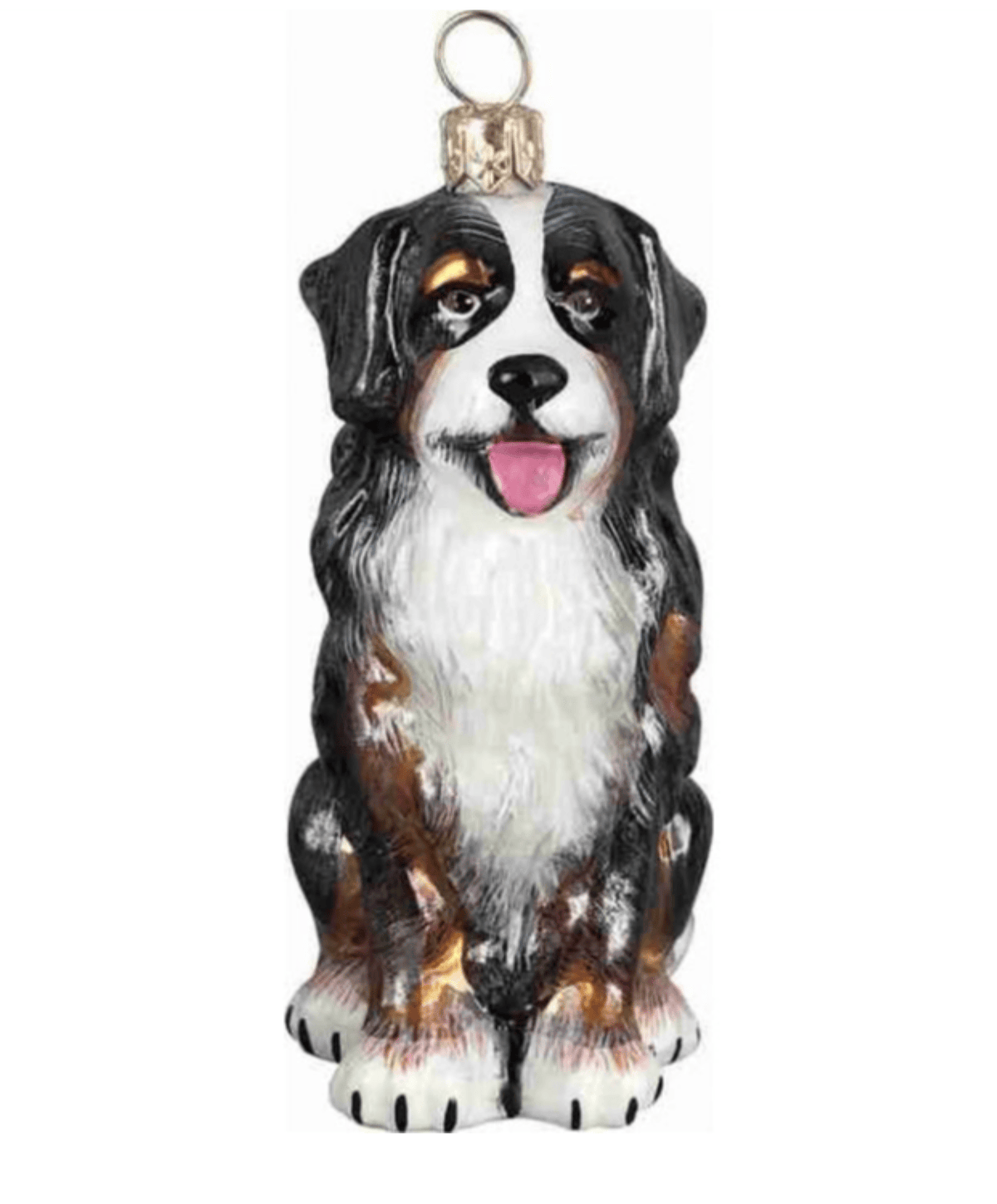 Dog Breed Ornaments Gifts Bernese Mountain Dog (Sitting) Dog Breed Ornament