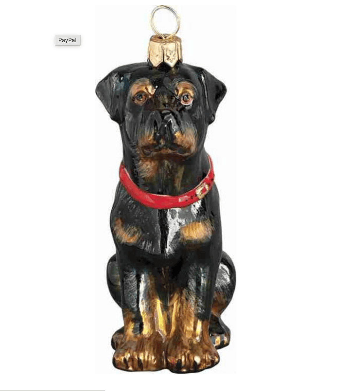 Dog Breed Ornaments Gifts Black Labrador w/Bandana Dog Breed Ornament
