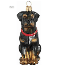 Dog Breed Ornaments Gifts Black Labrador w/Bandana Dog Breed Ornament