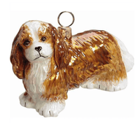 Dog Breed Ornaments Gifts Cavalier King Charles Blenheim Dog Breed Ornament