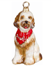 Dog Breed Ornaments Gifts Goldendoodle Dog Breed Ornament