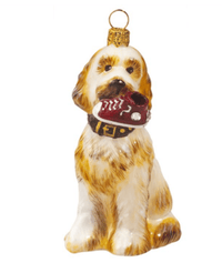 Dog Breed Ornaments Gifts Goldendoodle w/Sneaker Dog Breed Ornament