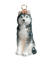 Dog Breed Ornaments Gifts Siberian Husky Dog Breed Ornament