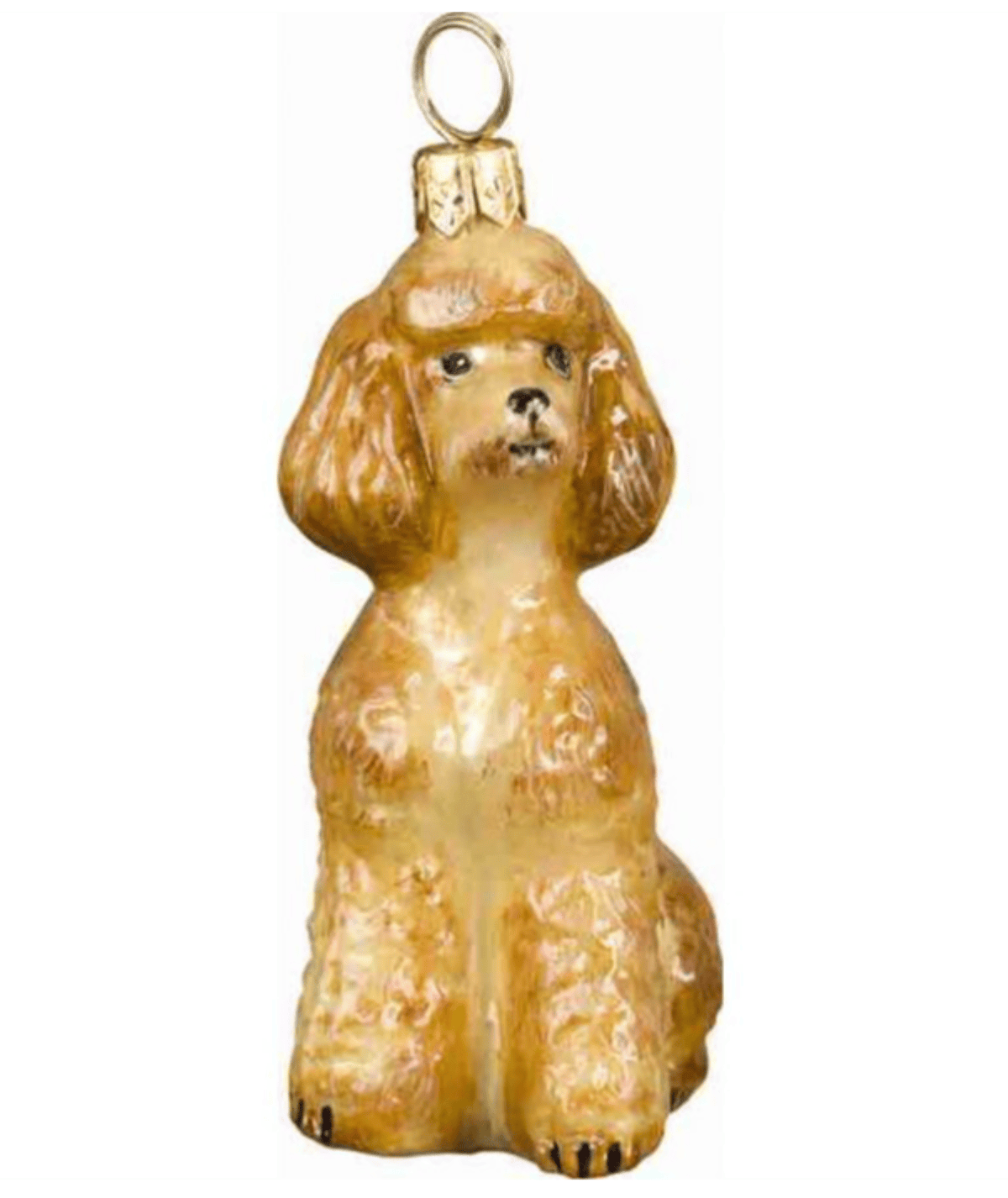 Dog Ornaments Gifts Toy Apricot Poodle
