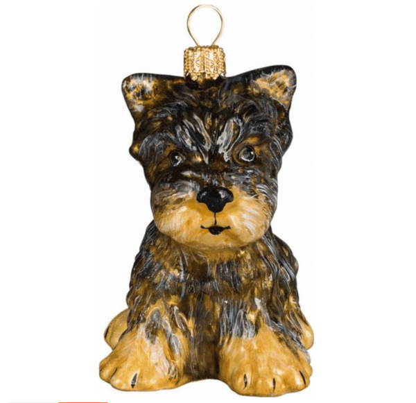 Dog Ornaments Gifts Yorkshire Terrier Puppy