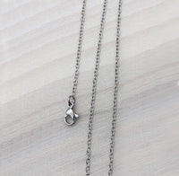 Everyday Artifacts Chains 16" Sterling Chain