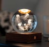 Gingko Gifts Crystal 3D Jellyfish Light