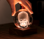 Gingko Gifts Crystal Skull 3D Light
