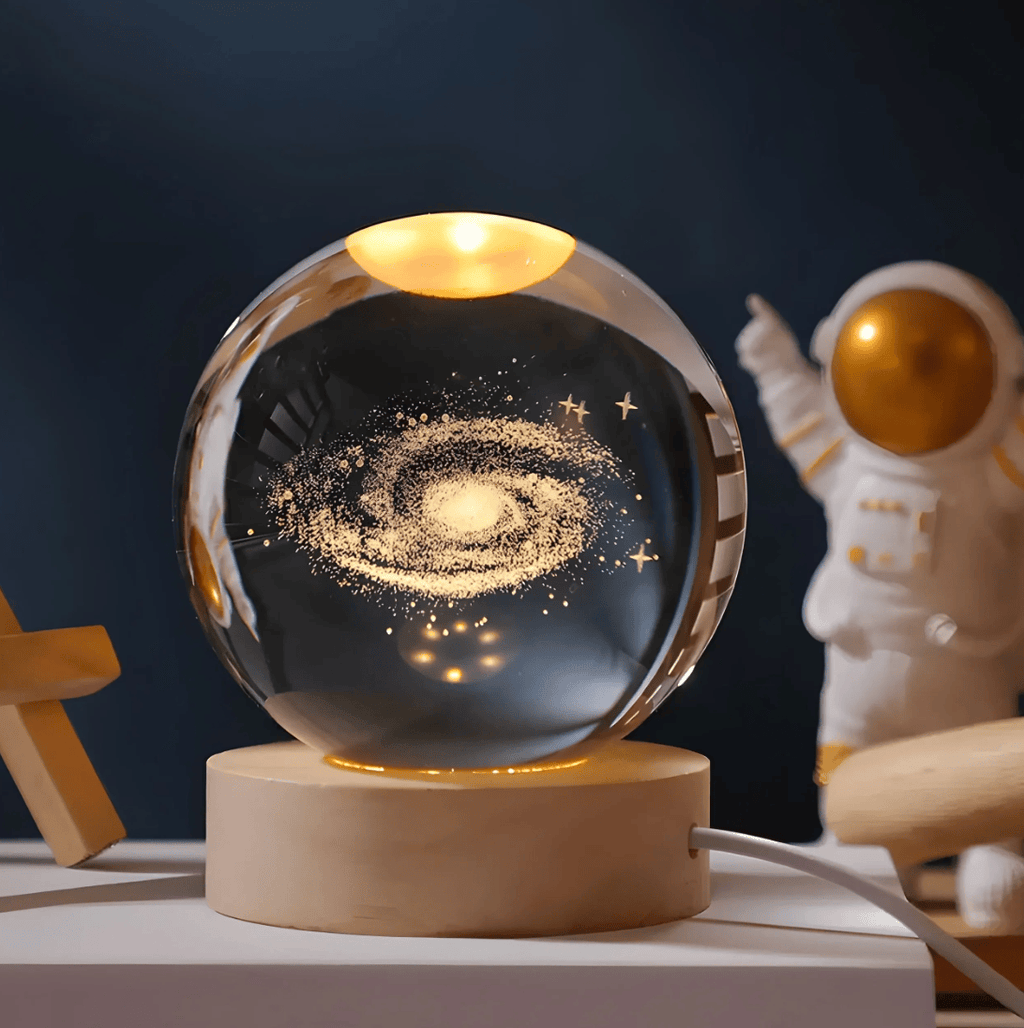 Gingko Gifts Galaxy 3D Crystal Light
