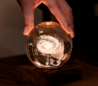 Gingko Gifts Galaxy 3D Crystal Light