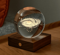 Gingko Gifts Galaxy 3D Crystal Light