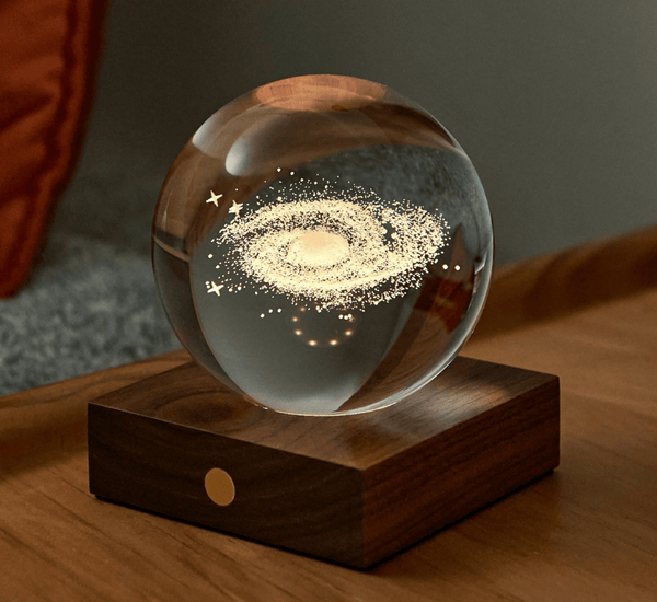 Gingko Gifts Galaxy 3D Crystal Light