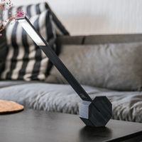 Gingko Gifts Octagon Black Portable Desk Light