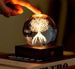 Gingko Gifts Tree of Life 3D Crystal Light