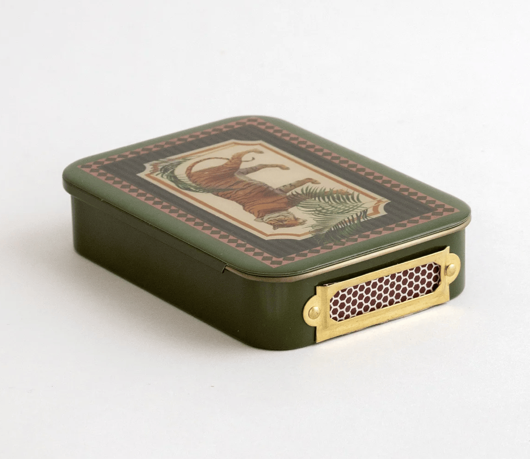 Home Accents Gifts Tiger Match Tin