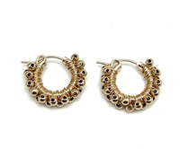 In2Design Earrings Gold Large Diddi Earrings