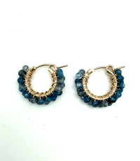 In2Design Earrings Kyanite Large Diddi Earrings