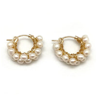 In2Design Earrings White Pearl Large Diddi Earrings