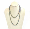 in2Design Necklaces Pearl, Pyrite, Hematite, Labradorite necklace