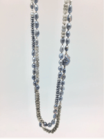 in2Design Necklaces Pearl, Pyrite, Hematite, Labradorite necklace