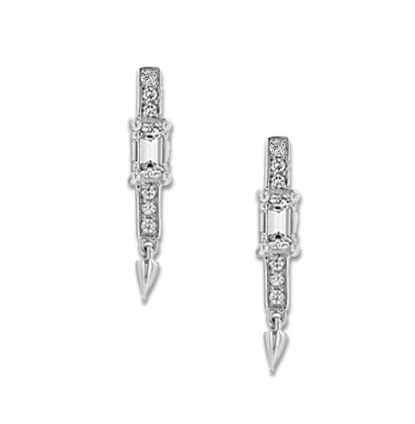 Irthly Earrings .26ct Diamond Post 14k Earrings