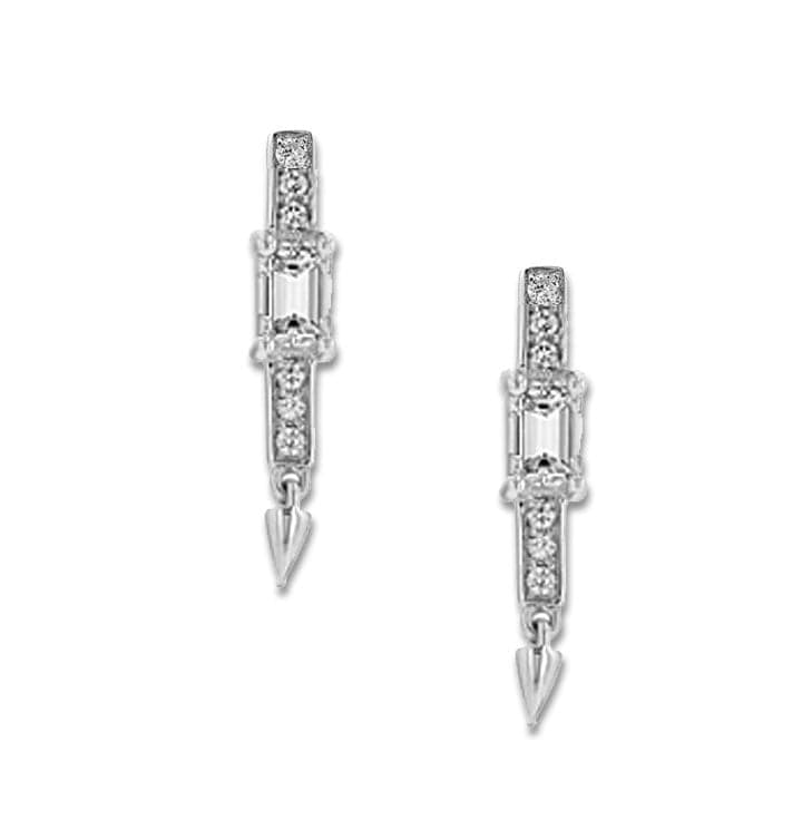 Irthly Earrings .26ct Diamond Post 14k Earrings