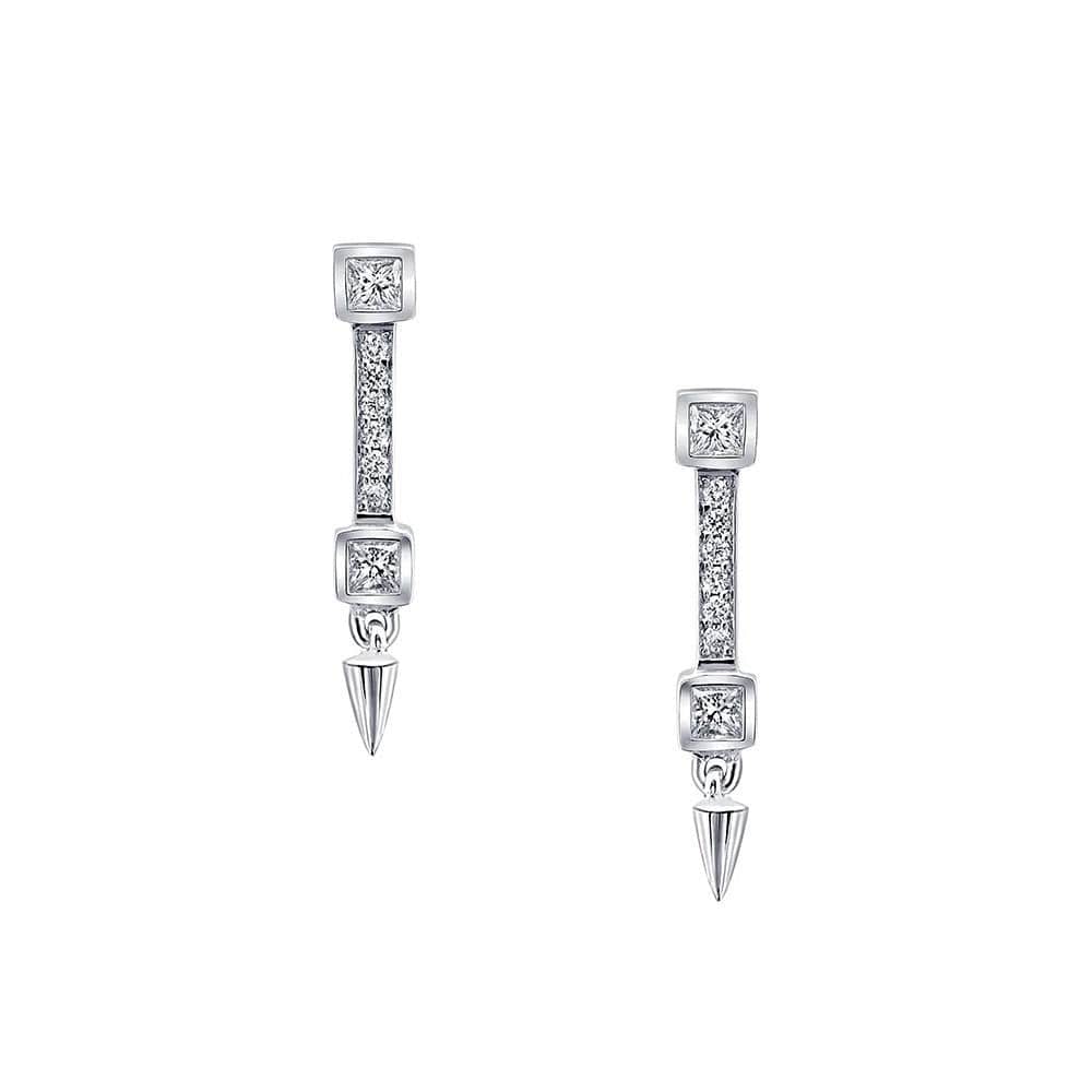 Irthly Earrings Diamond & 18K Drop Earrings