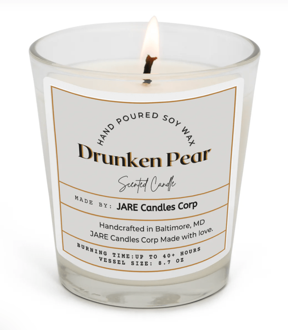 Jare Candles/Fragrances JARE Drunken Pear Soy Candle