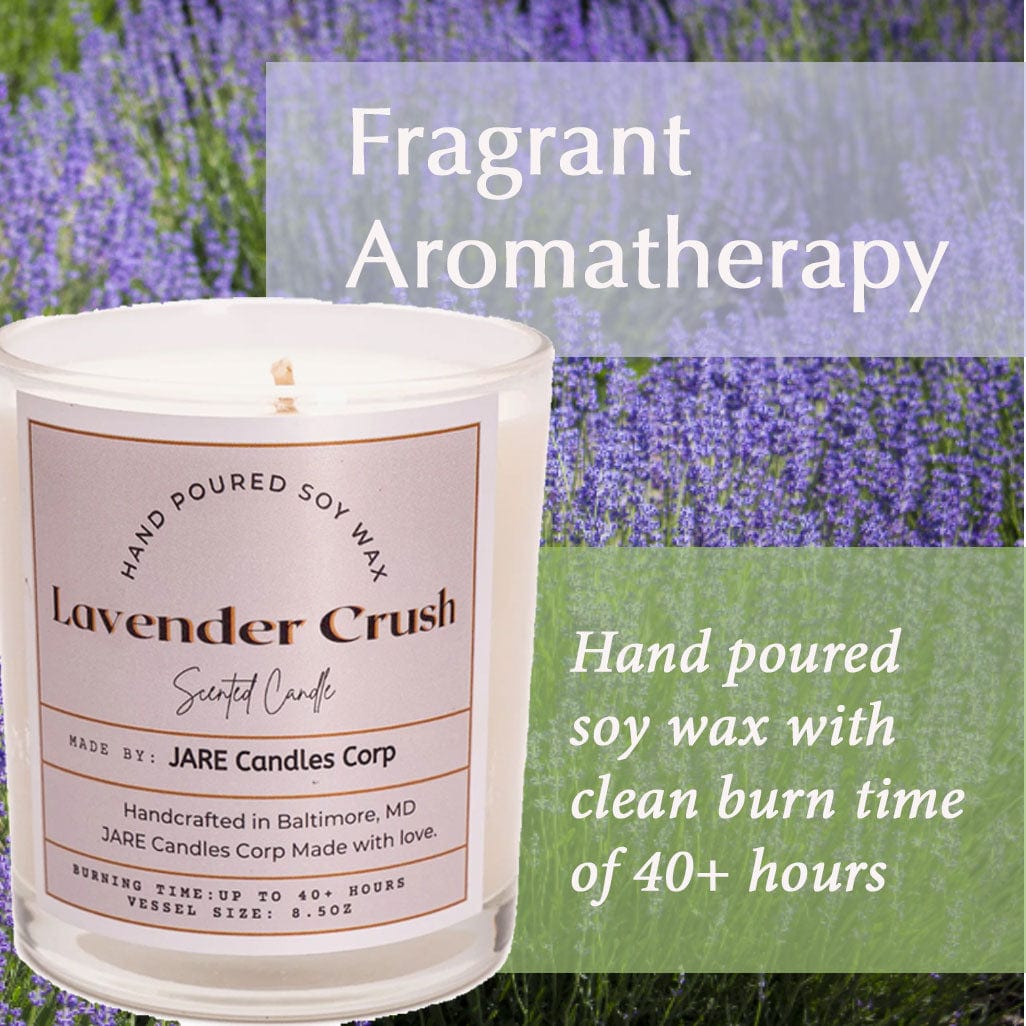 Jare Candles/Fragrances Lavender Crush Soy Candle by JARE