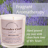 Jare Candles/Fragrances Lavender Crush Soy Candle by JARE