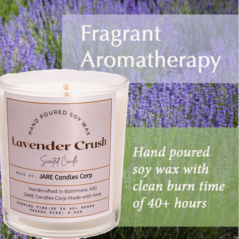 Jare Candles/Fragrances Lavender Crush Soy Candle by JARE